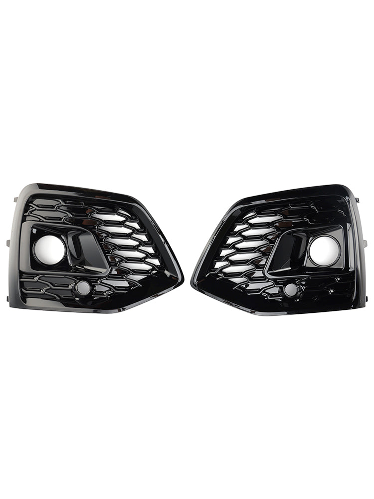 2021-2025 Audi Q5 SQ5 S-Line RSQ5 Style Front Fog Lampe Couverture Black