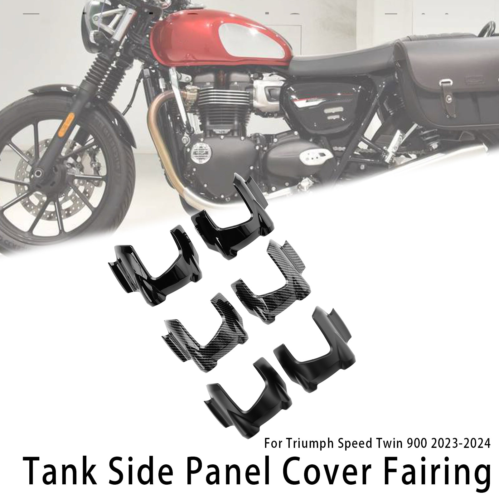 Tank Side Cover Panel Fairing Cowl For Speed Twin 900 2023-2024