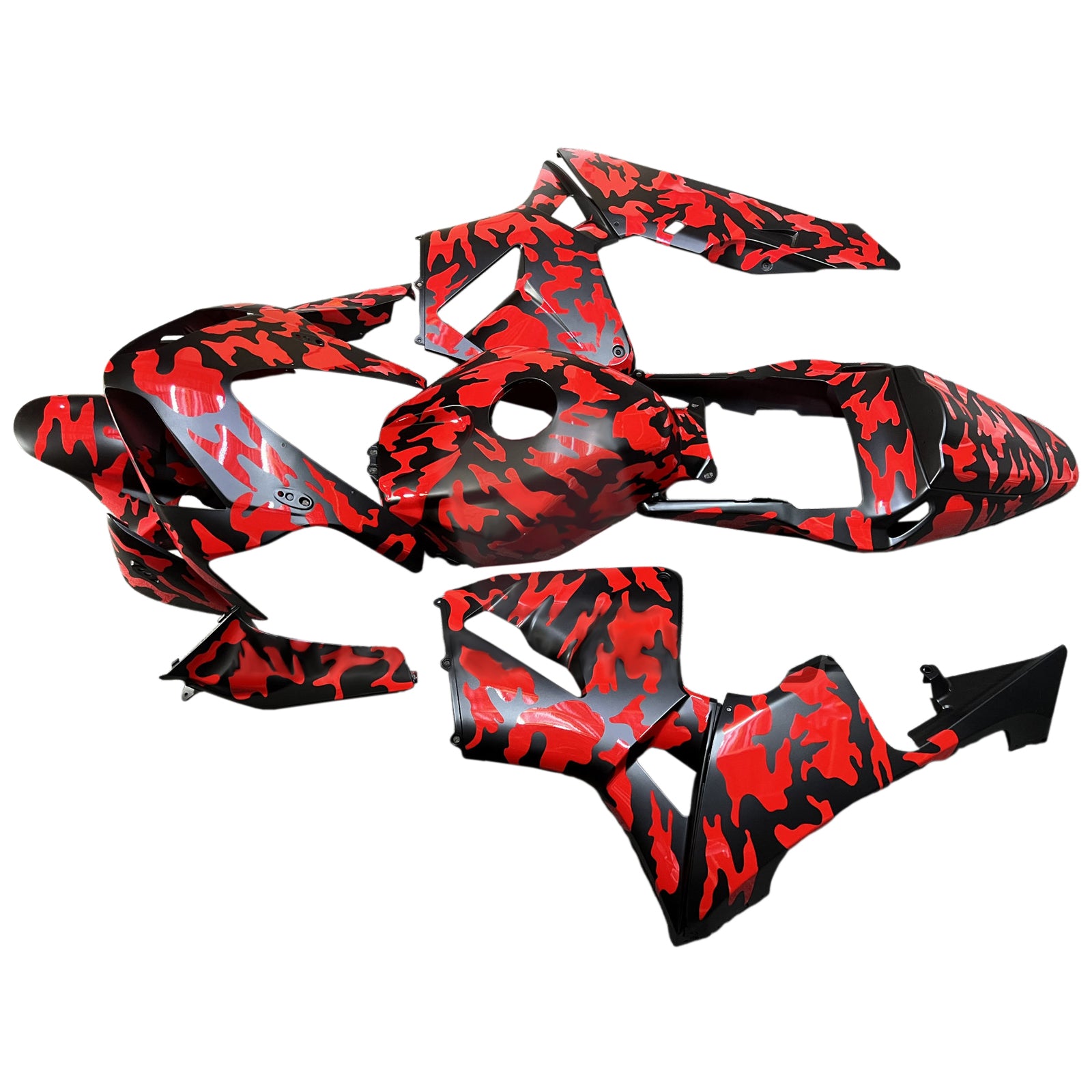 Injektionsmässa Kit Bodywork Plastic ABS för Honda CBR600RR 2003-2004 F5