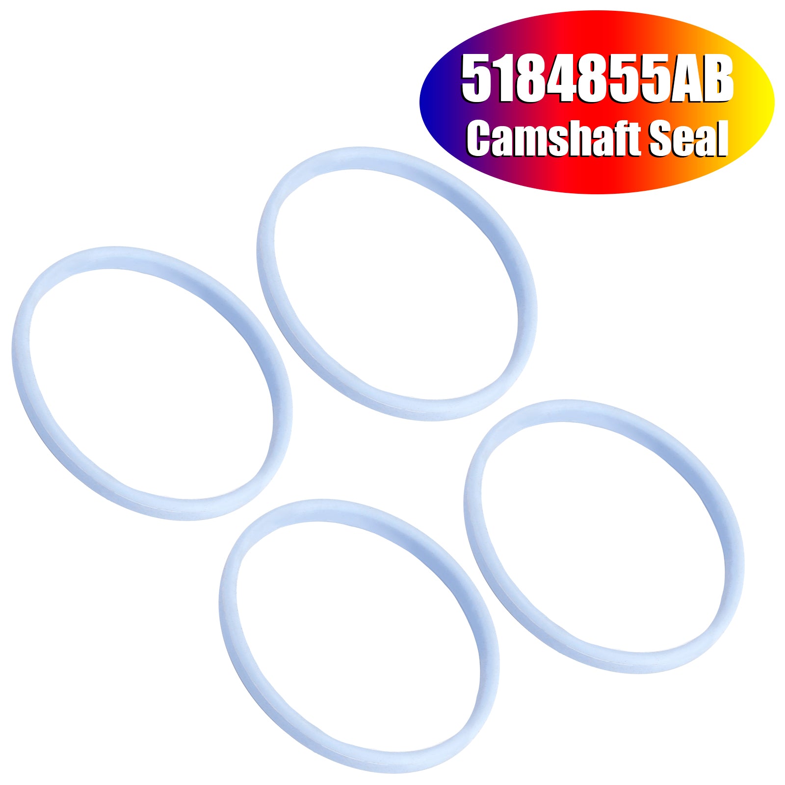 4pc 5184855AB Camshaft Seals Left or Right for Chrysler for Dodge 3.6L