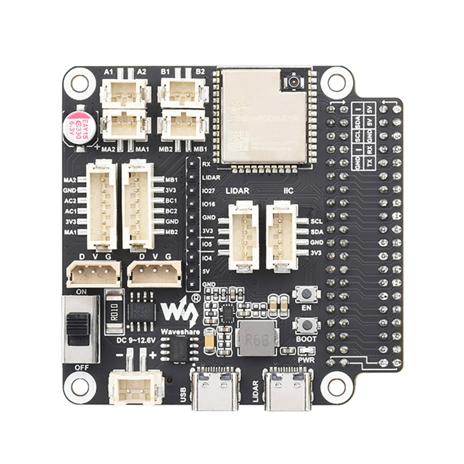 Robot Universal Driver Board ESP32-WROOM-32 Multi-Function Development Board