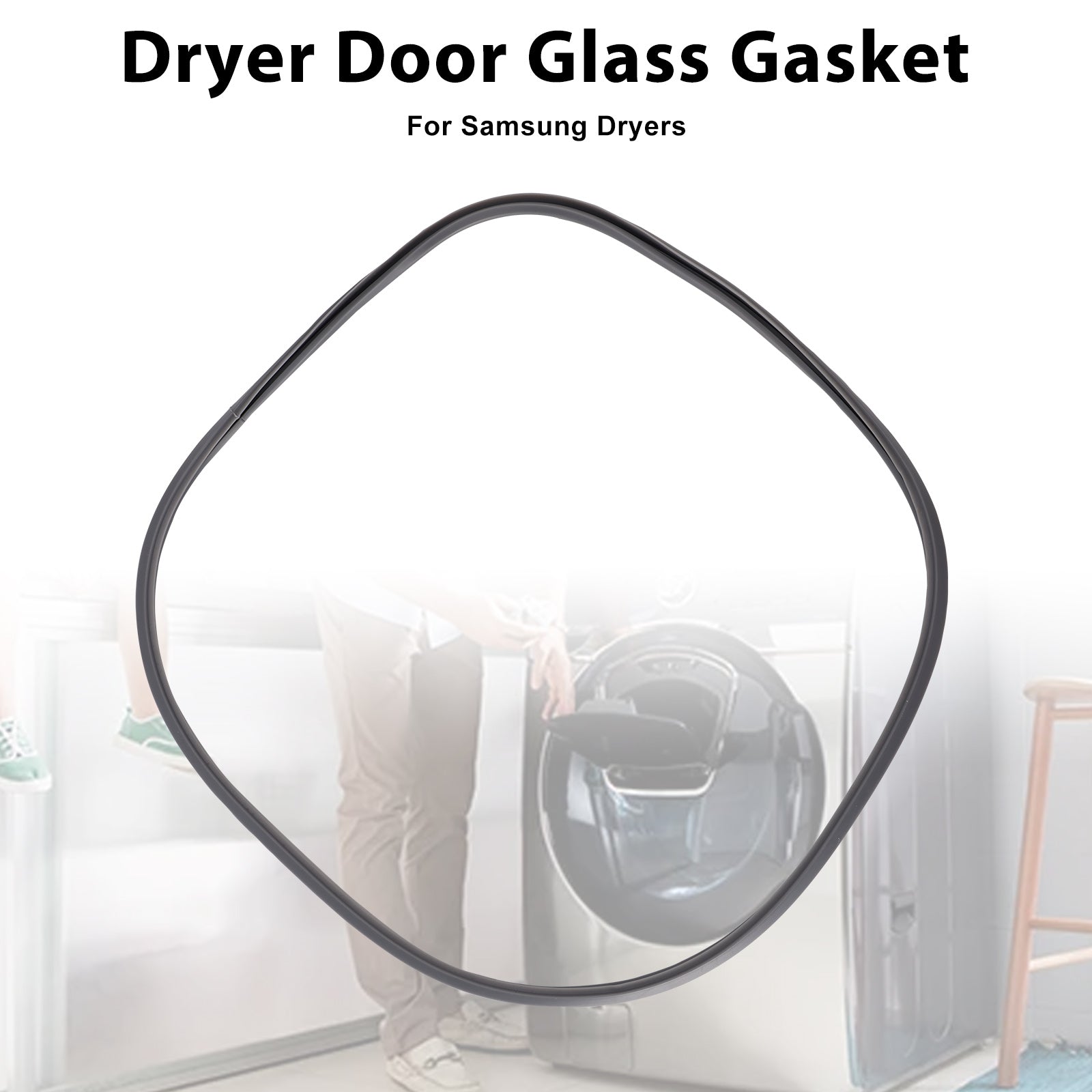 Tørketrommel Dørglasspakning DC62-00339A Kompatibel med Samsung