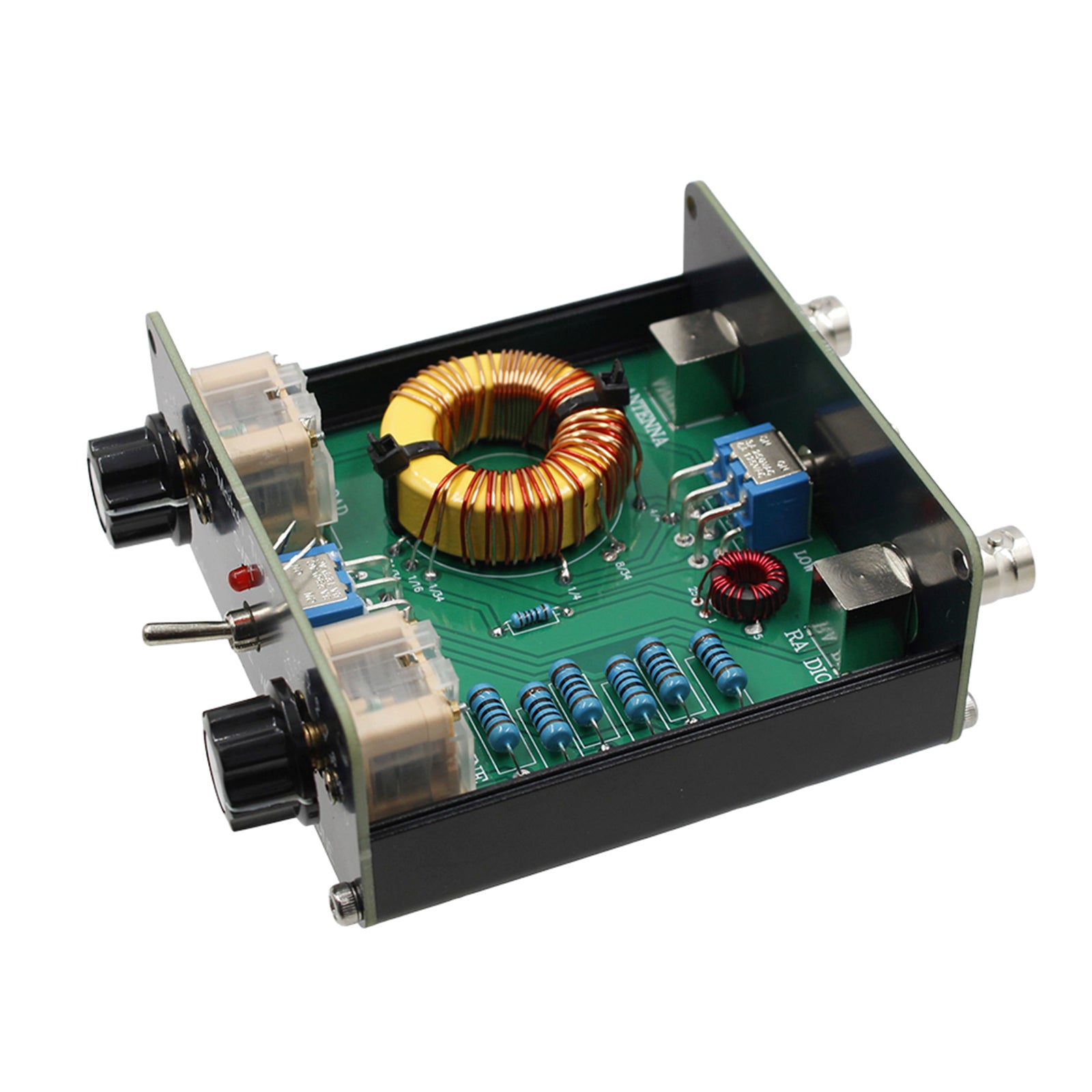 QRP Z-match Manual Anténa 5W TUNER 3-28MHz Z-MATCH QRP Manual Anténny tuner šunka HAM