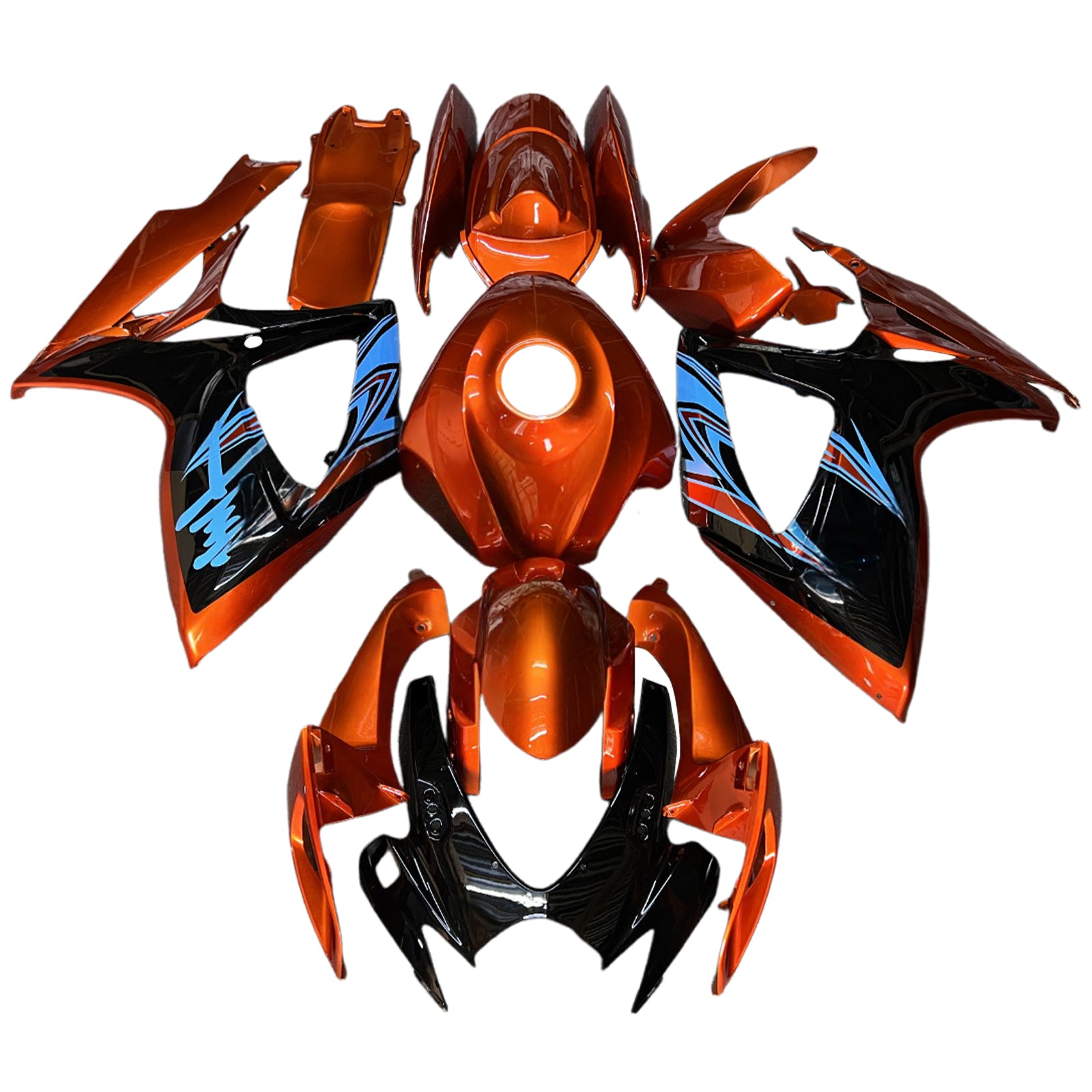 Kit de carénage injection Bodywork Abs en plastique pour Suzuki GSXR 600/750 2006-2007 K6