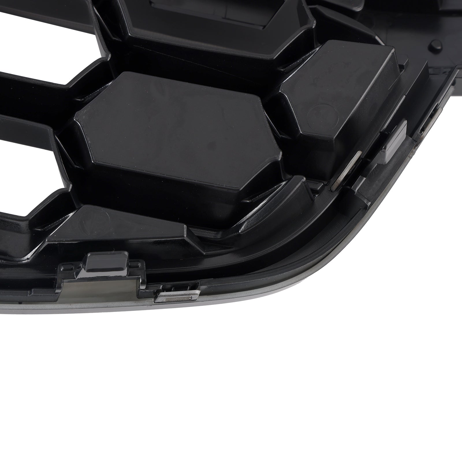 Front Bumper Grille Grill Fit Ford Ranger Everest Next Gen Wildtrak 2023-2024 (med hvit LED)