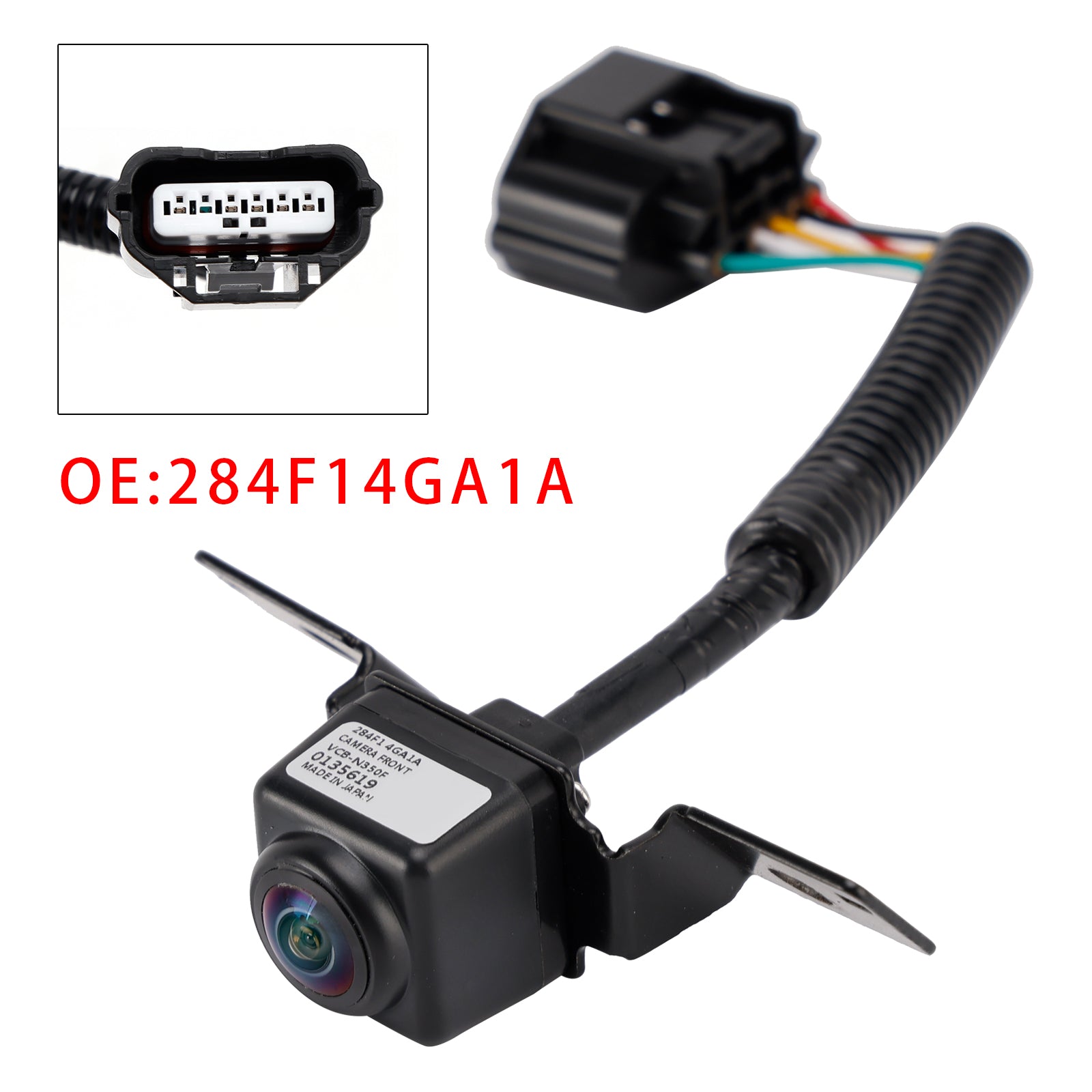 Front Bumper Grill Camera Parking Assist For Infiniti Q50 2014-2023 284F14GA1A