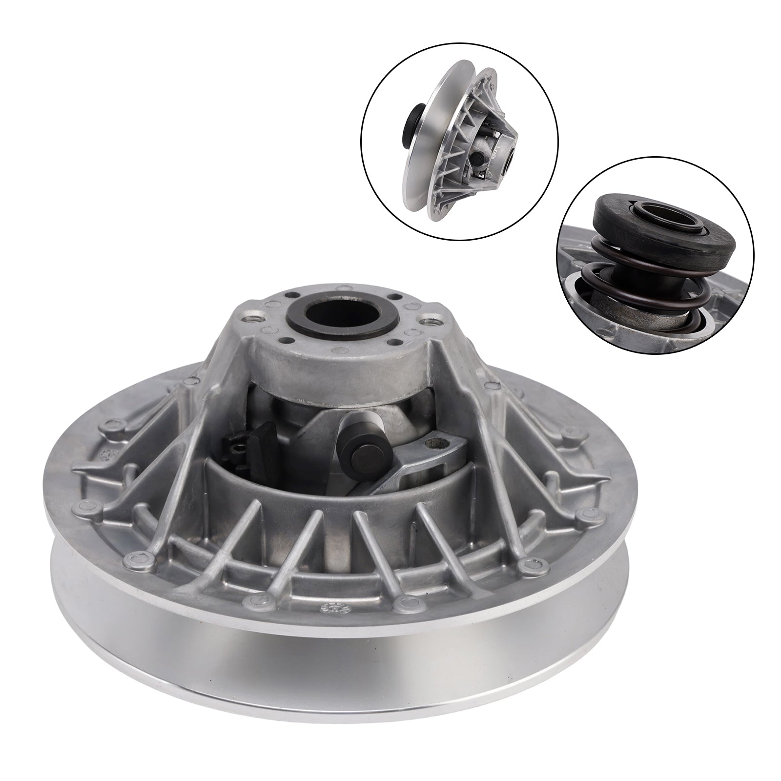 Rear Variator Secondary Driven Clutch Lu104070 For Segway At5 S L Segway Atv