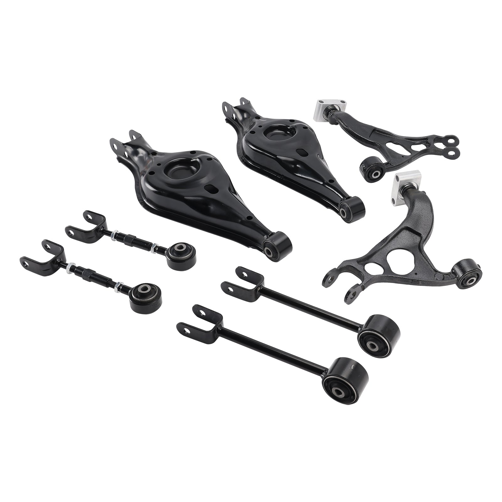 2013-2019 For Ford Police Interceptor Utility 8Pcs Rear Suspension Upper & Lower Control Arms 8A8Z5A649C