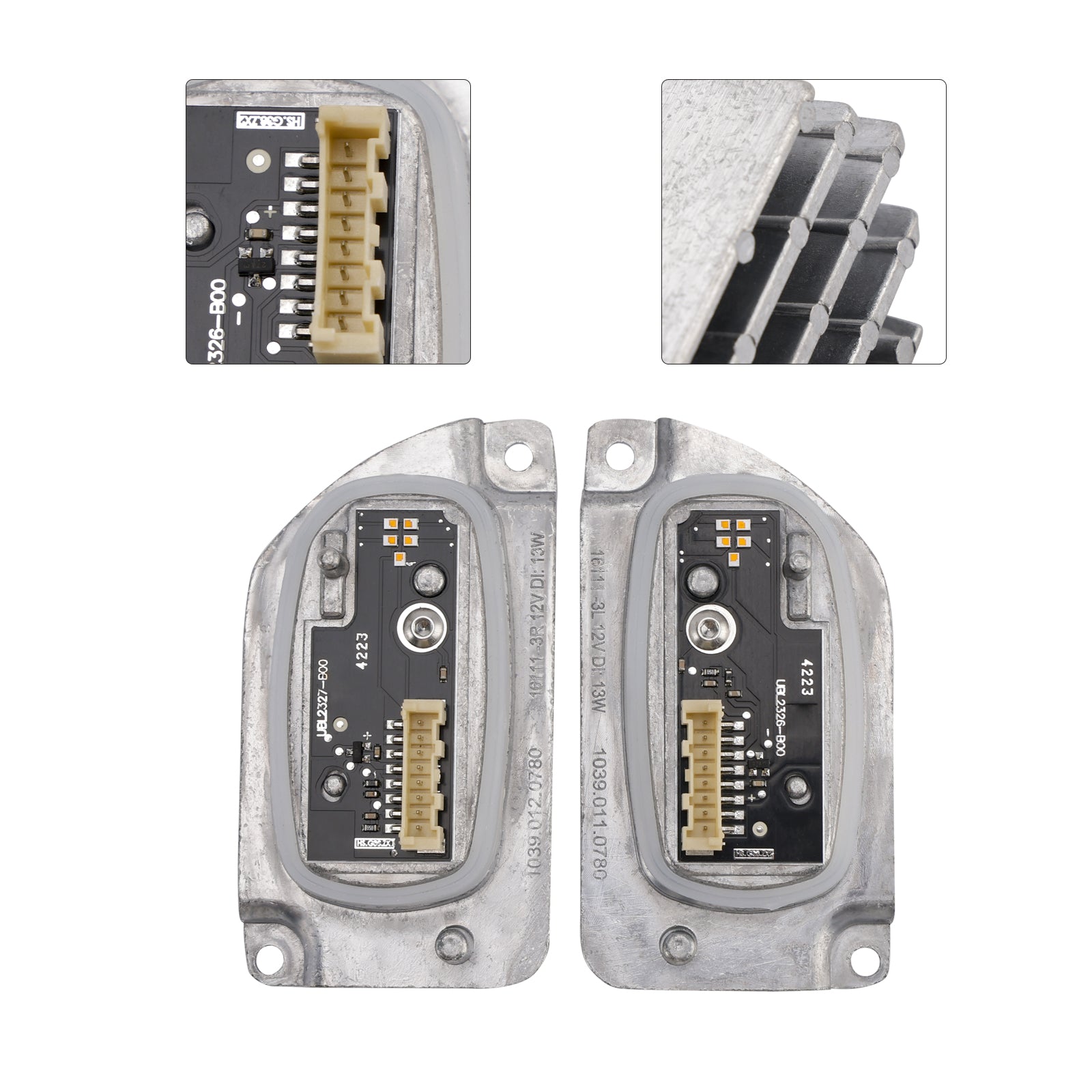 BMW 5 'G30 G31 2pcs Adaptívne svetlo svetla Signal Svetla 63117214942 941