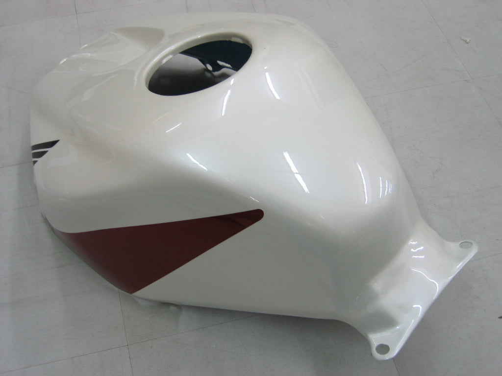 2005-2006 CBR600RR Bodywork Fairing White ABS Injection Molded Plastics Set Generic