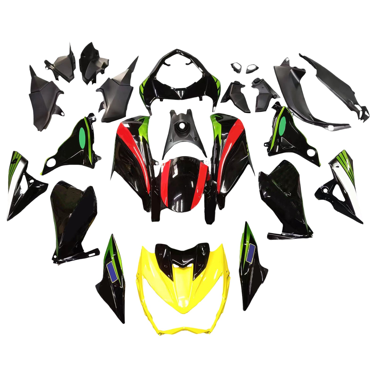 Injection Fairing Kit Bodywork Plastic ABS fit For Kawasaki Z800 2013-2018
