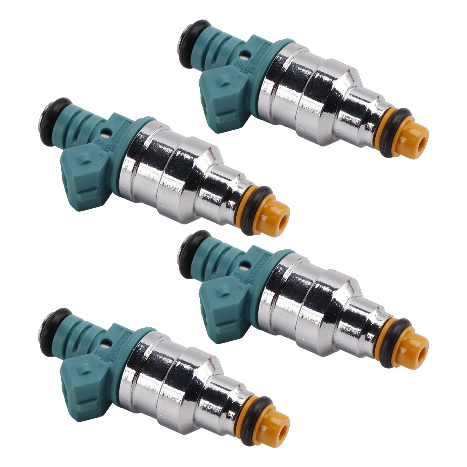 4Pcs Fuel Injector For Volkswagen Golf Cabriolet Jetta Fox 1.8L I4 0280150902
