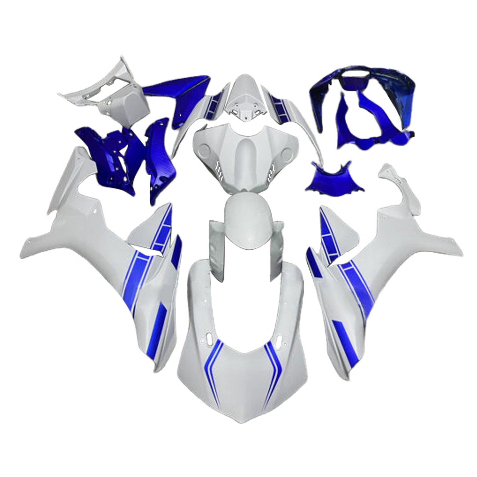 Injection Fairing Kit Bodywork Plastic ABS For Yamaha YZFR1 YZF-R1 2015-2019