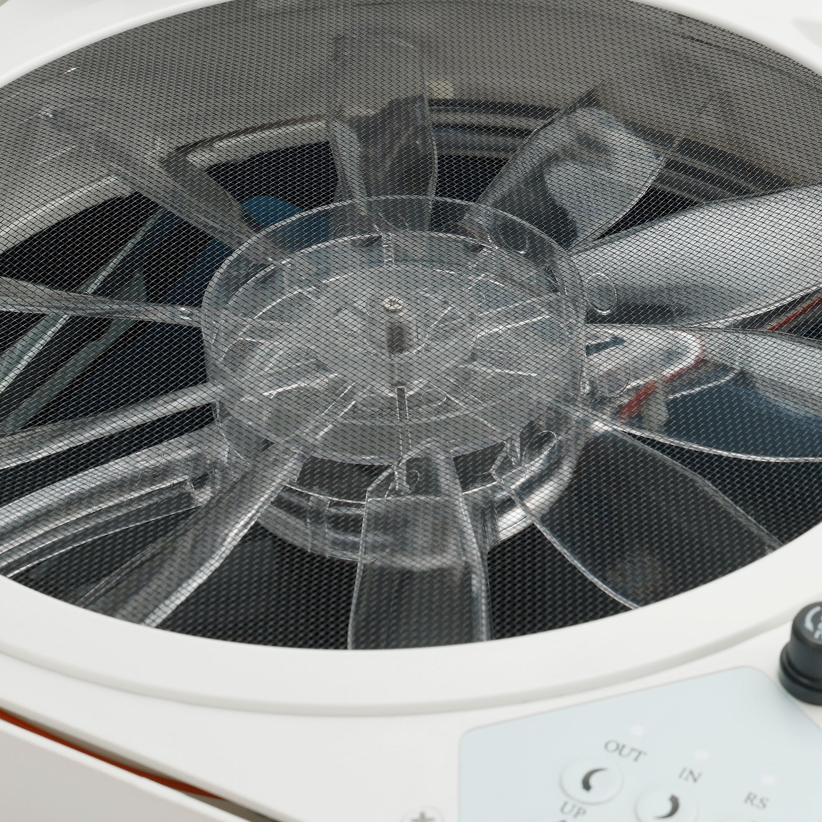 14 "RV Caravan Dakventilatie RV Fan 12V Dakraam Met Afstandsbediening 10 Snelheden