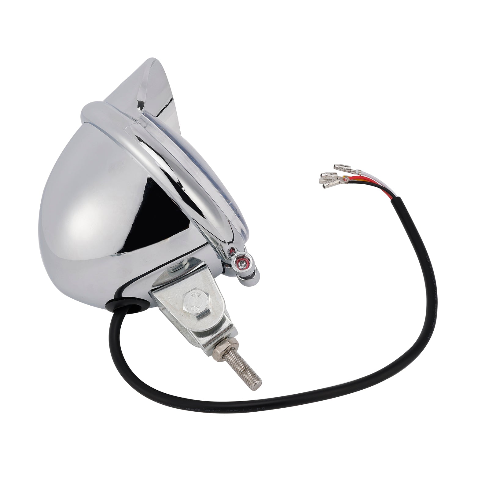 #D62 Lampo do farol Spotlight Universal Coler Switch Cits Chrome for Motorcycle