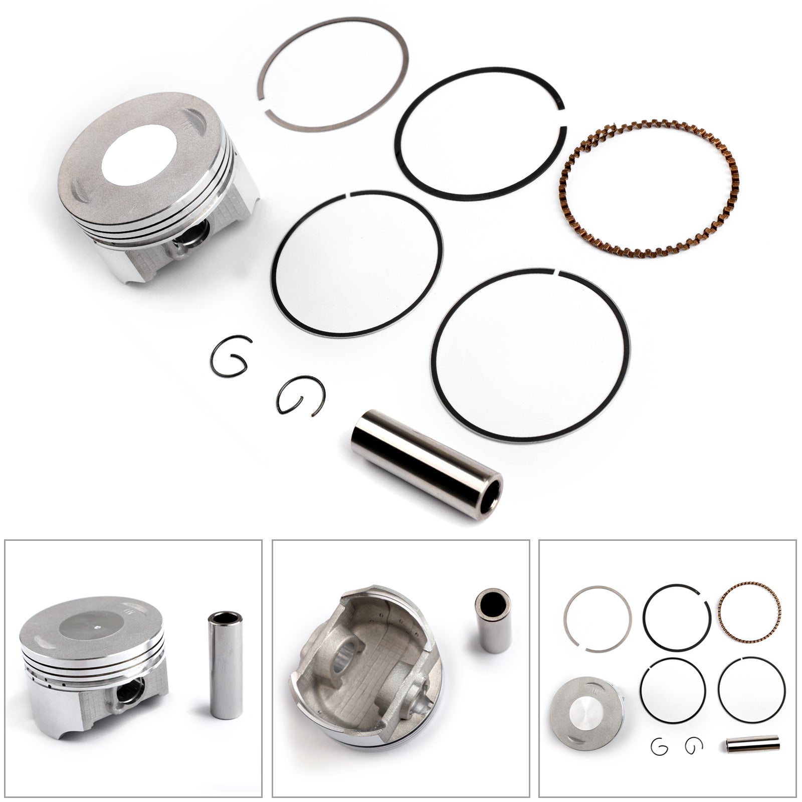 +0.50MM Piston Sit - Bore Size ?66.00mm Fits Honda XL200 XR200R XR200 1980-2002