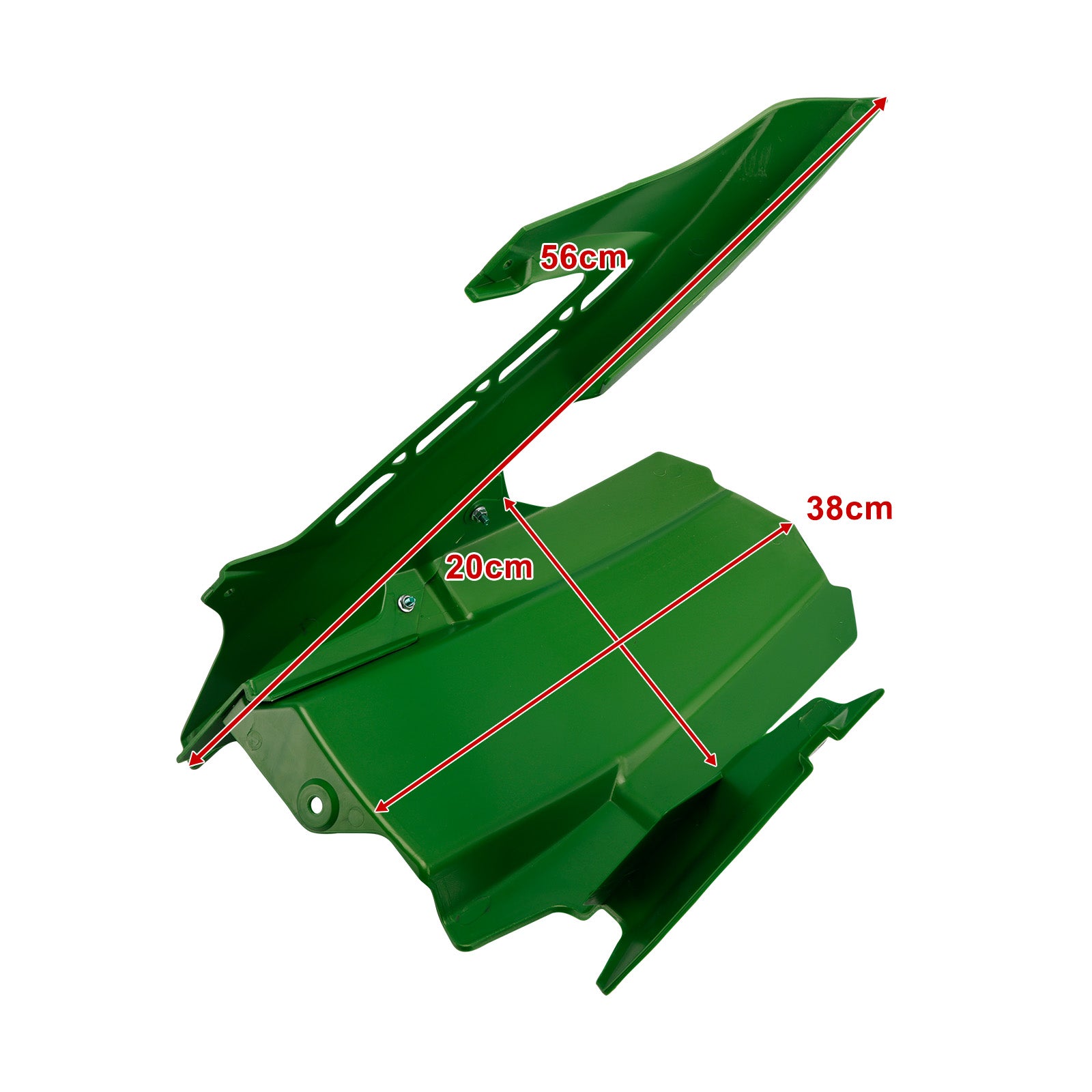 2017-2025 Kawasaki Z900 Carénage de garde-boue arrière vert