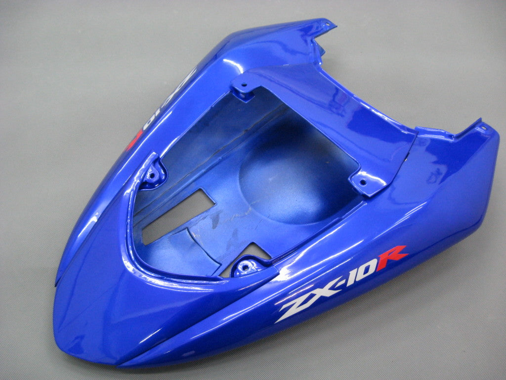 2004-2005 Kawasaki ZX 10R Bleu Noir Carénages Racing Générique