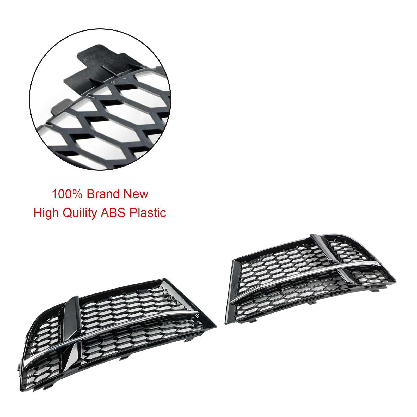 Couvercle de phare antibrouillard avant, calandre pour AUDI A3 S-LINE 2017 – 2019 8V