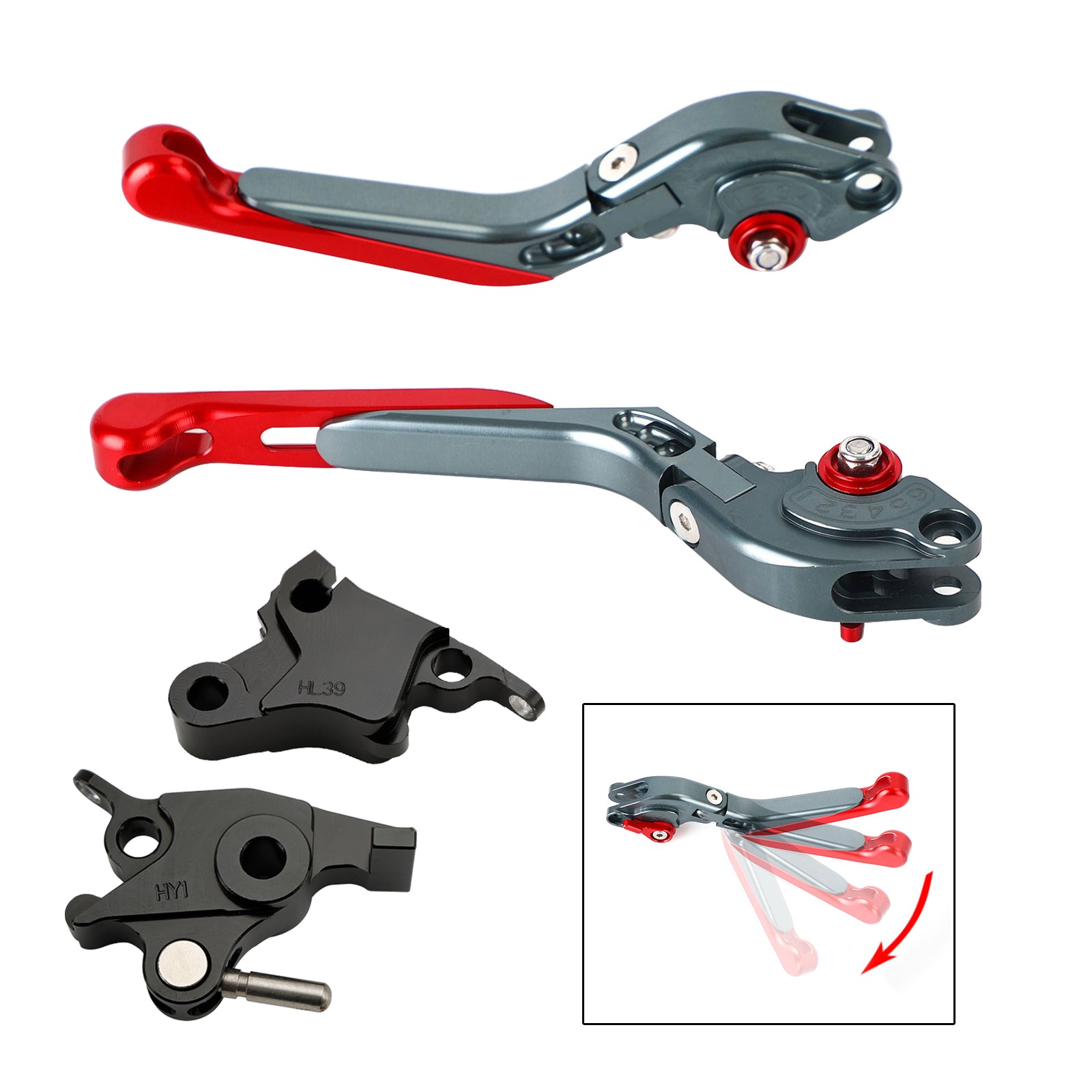 Levier de frein d'embrayage réglable CFMOTO 700CL-X Heritage 2021-2022