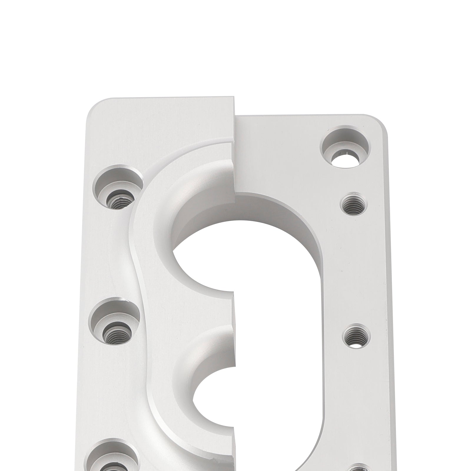 Holley Terminator x Max Aluminum Fire Wall Pass Through Raw Bracket