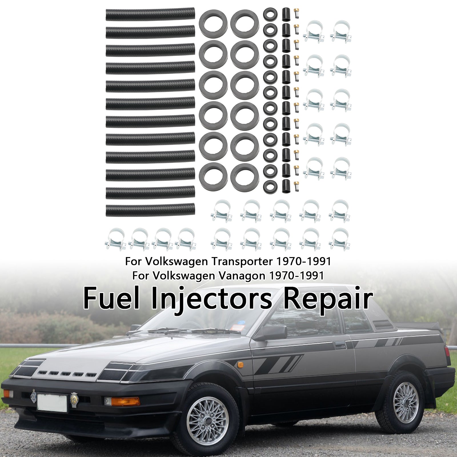 Kit de réparation d'injecteur de carburant 12pcs Fit V12 XJS 1981-1991 Fit Jaguar Fit Porsche