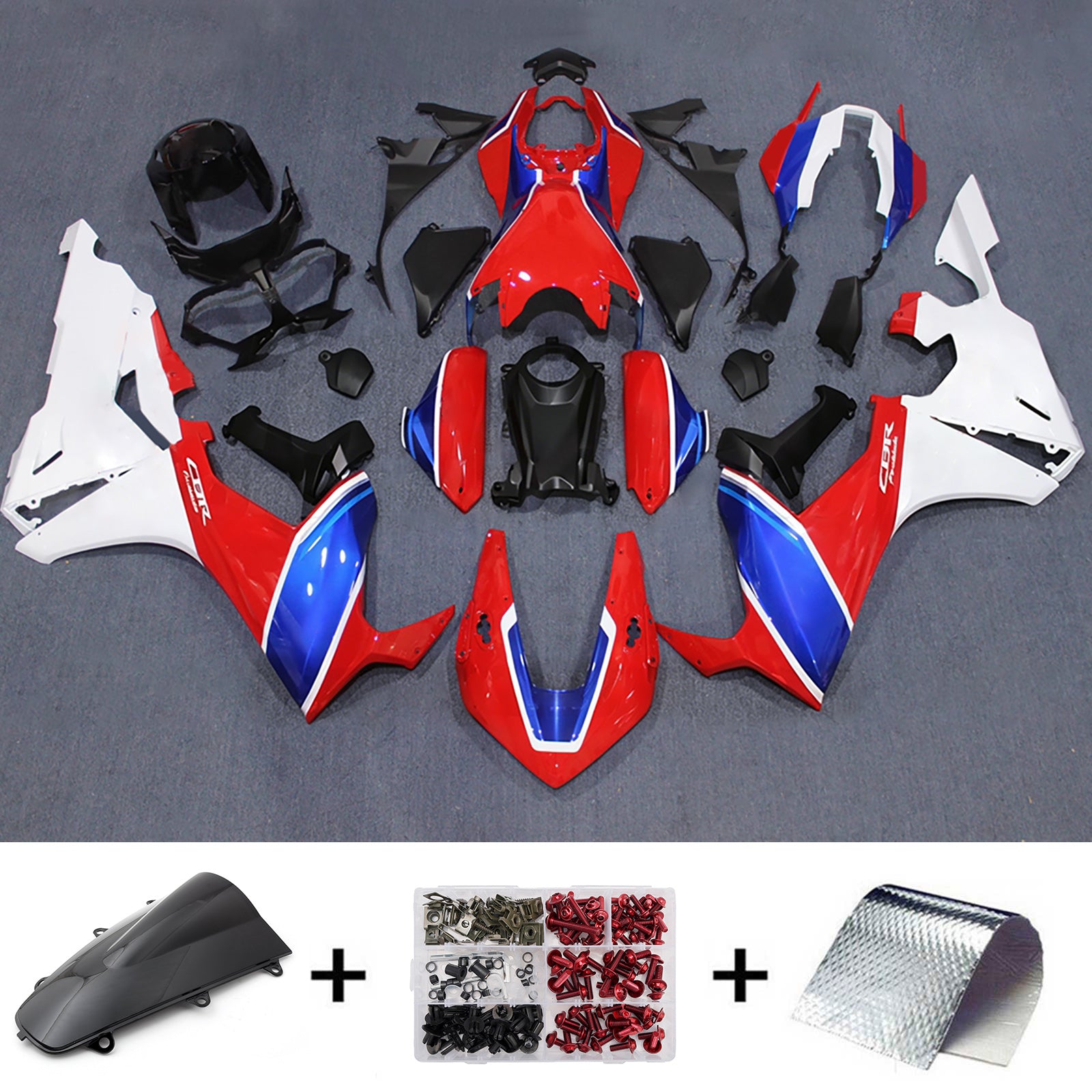 Injection Fairing Kit Bodywork Plastic ABS For Honda CBR1000RR 2017-2025