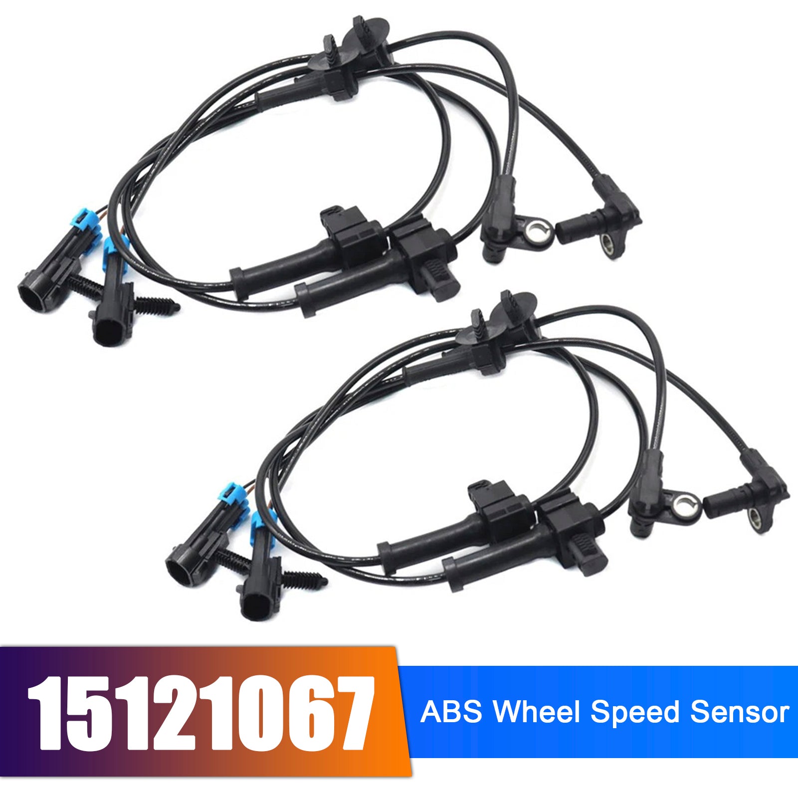 Rear Left and Right ABS Wheel Speed Sensor 15121067 for Cadillac Escalade
