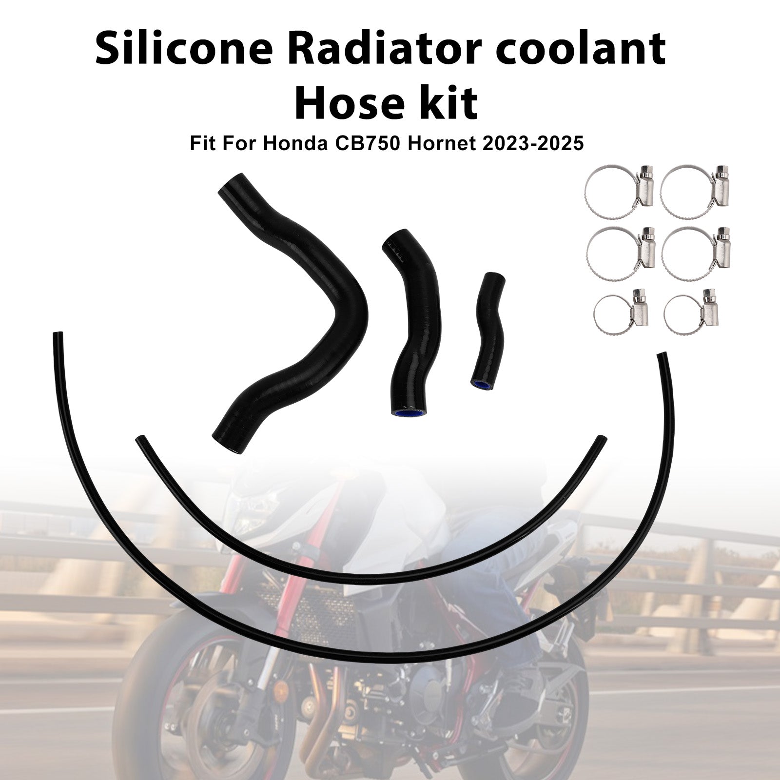 2023-2025 Honda XL750 Transalp Silicone Radiator coolant Hose Kit