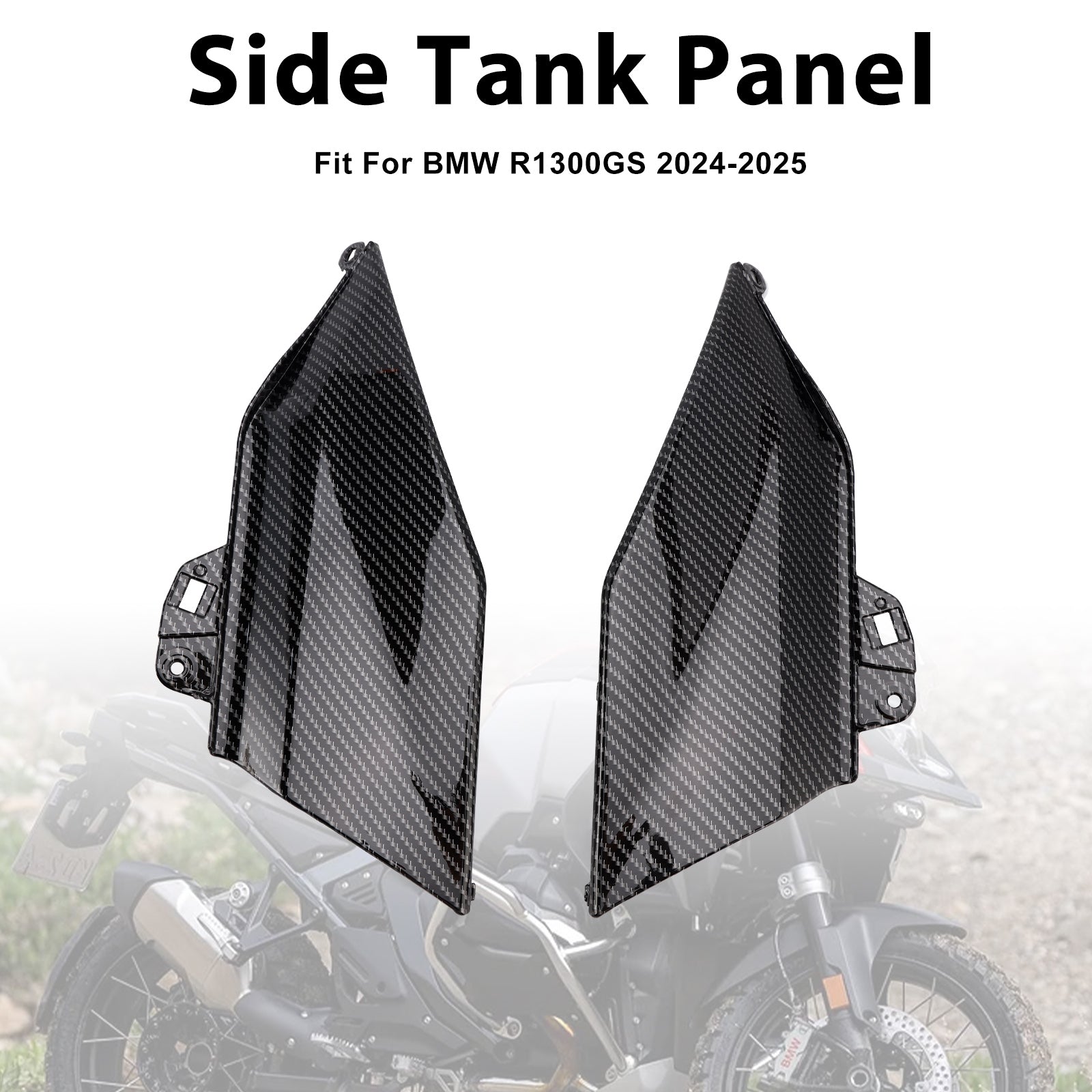 Capot de carénage du panneau central du réservoir d'essence latéral BMW R1300GS 2024-2025