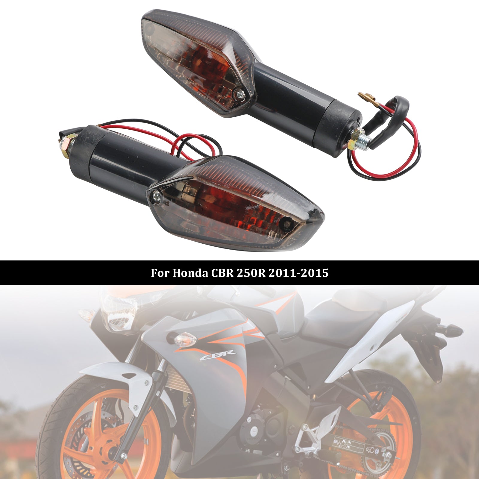 Turn Signal Lights Indicator Lamp For Honda CBR 250R 300R CBF 125 150 CB300