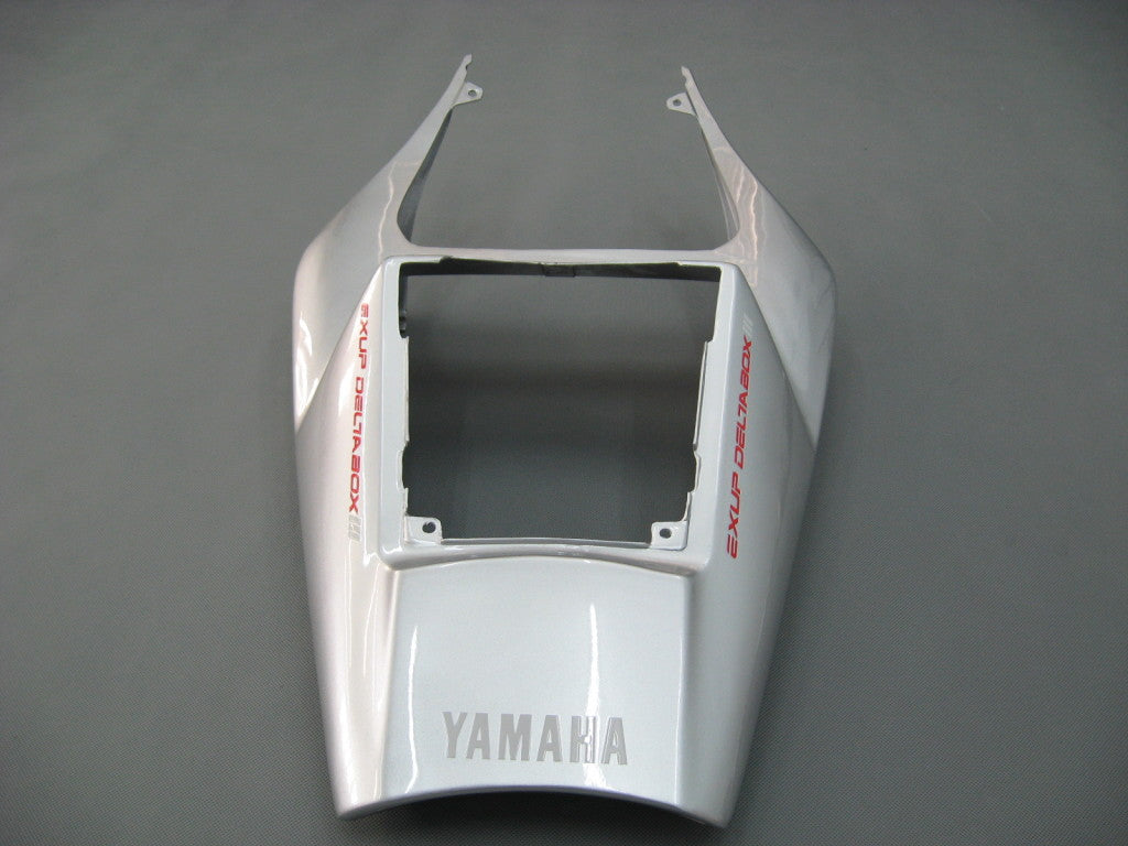 2002-2003 Yamaha YZF-R1 Silver Black Racing Fairings Generisk