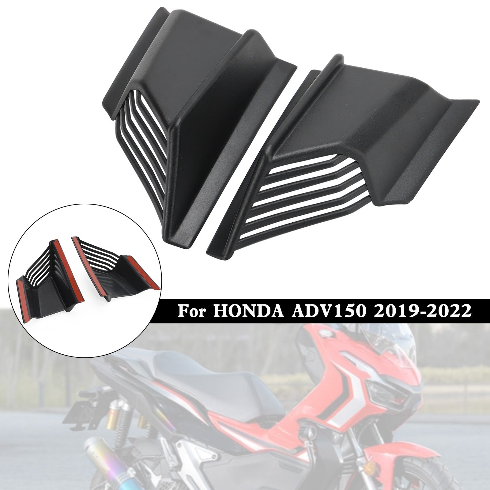 Body Winglet Zijdeflector Air Wing Spoiler voor HONDA ADV-150 2019-2022