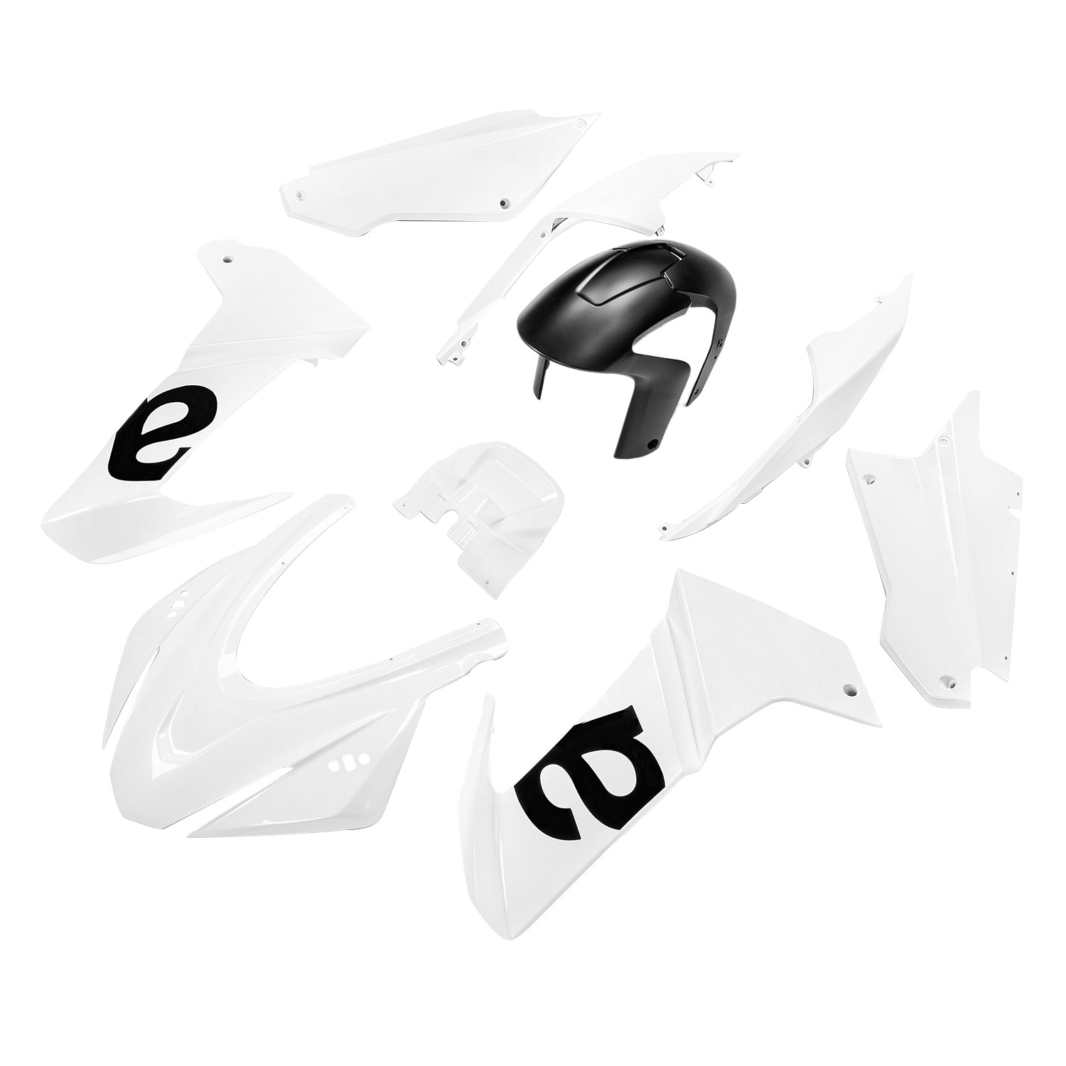 Kit de carénage de carrosserie en plastique ABS d'injection Aprilia RS 660 2020-2024 07#
