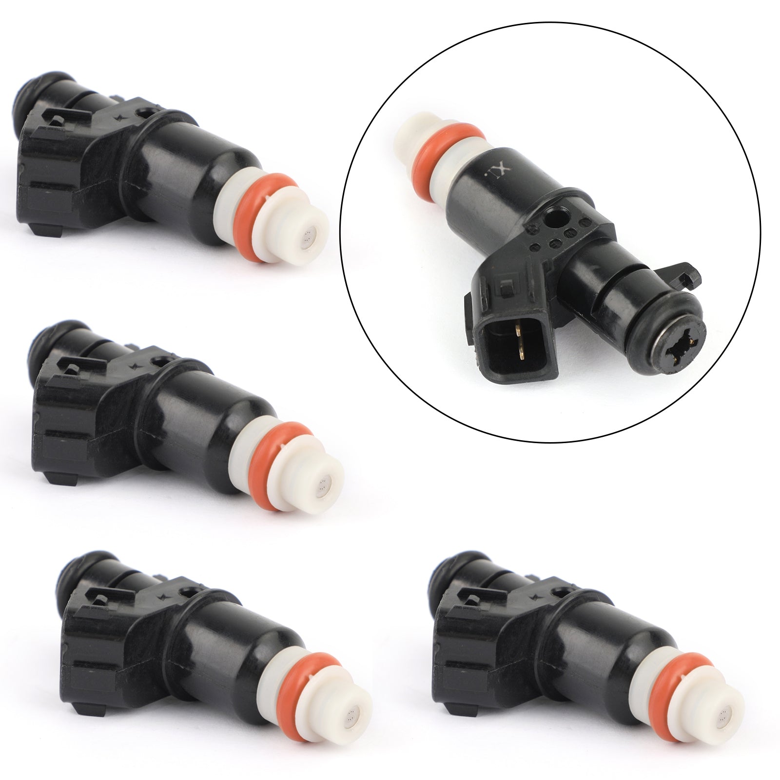 2007-2014 for HONDA FIT 1.5L 1497CC I4 Flow Matched Fuel Injectors 16450-RNA-A01 Generic