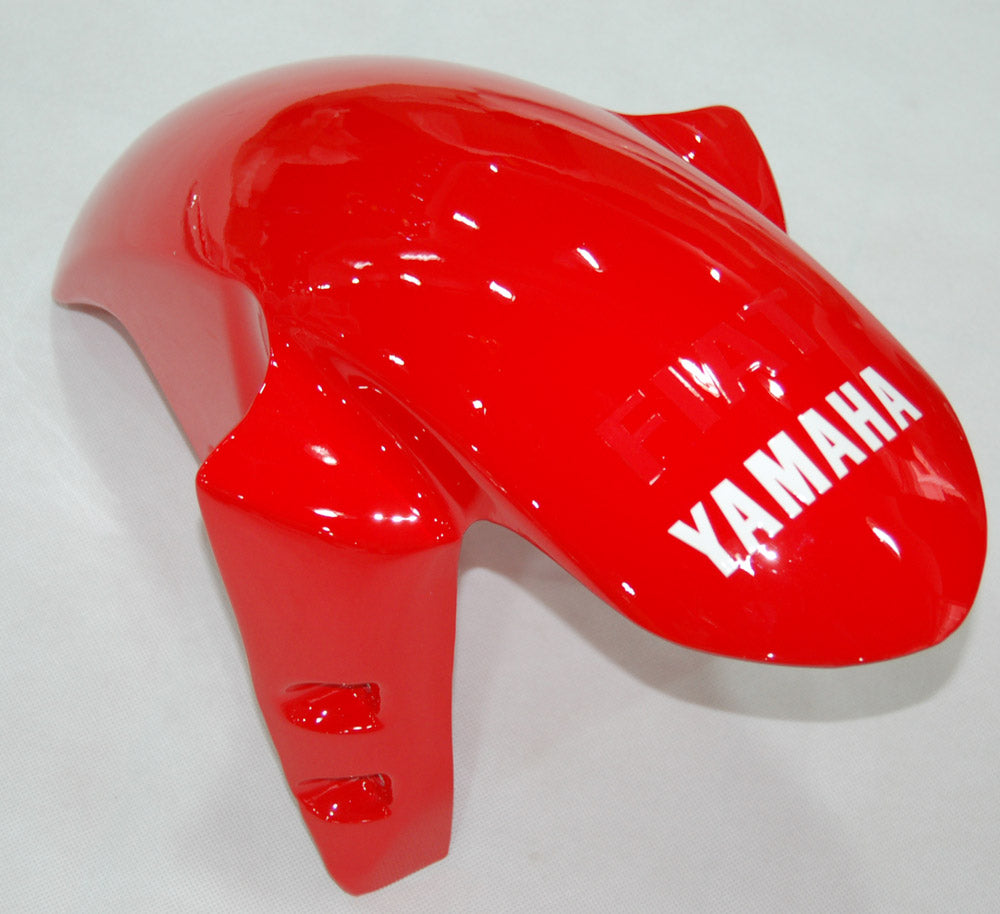 2007-2008 Yamaha YZF-R1 Red White FIAT Racing Fairings Generic