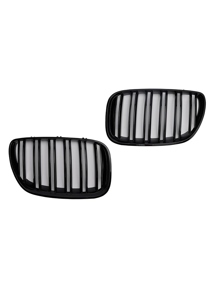 Gloss Black Front Kidney Grille Grill Fit BMW X-Series X5 E53 2004-2006