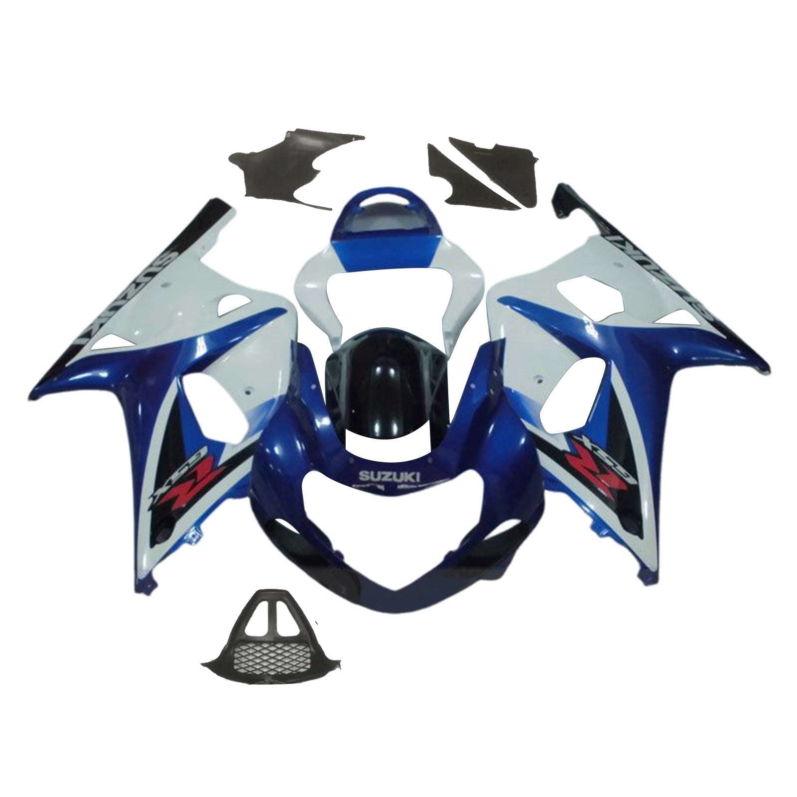 2000-2002 Suzuki gsxr1000 k1 k2 kit de carénage kit de carrosserie en plastique