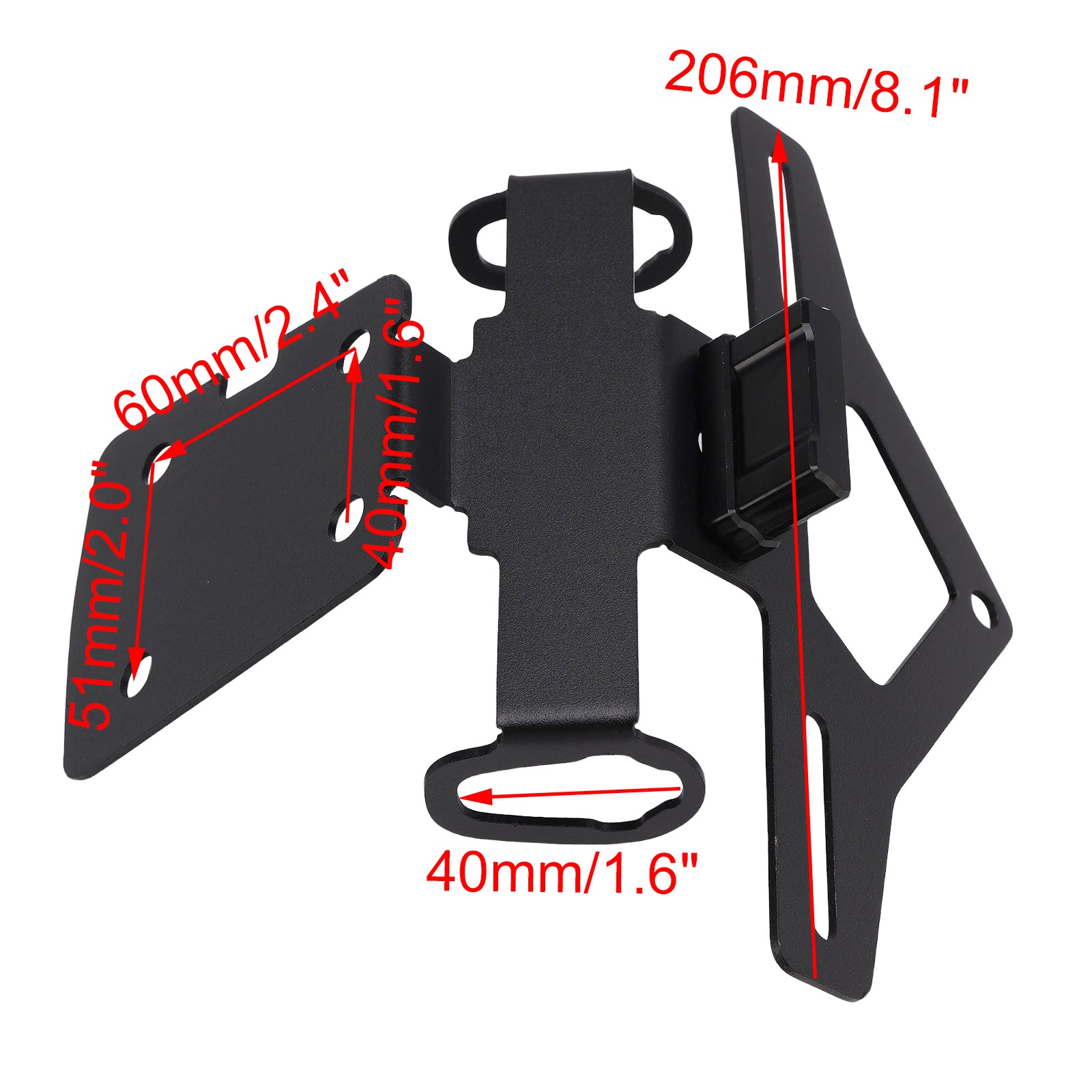 2025 Kawasaki Z900 License Plate Holder Frame Bracket