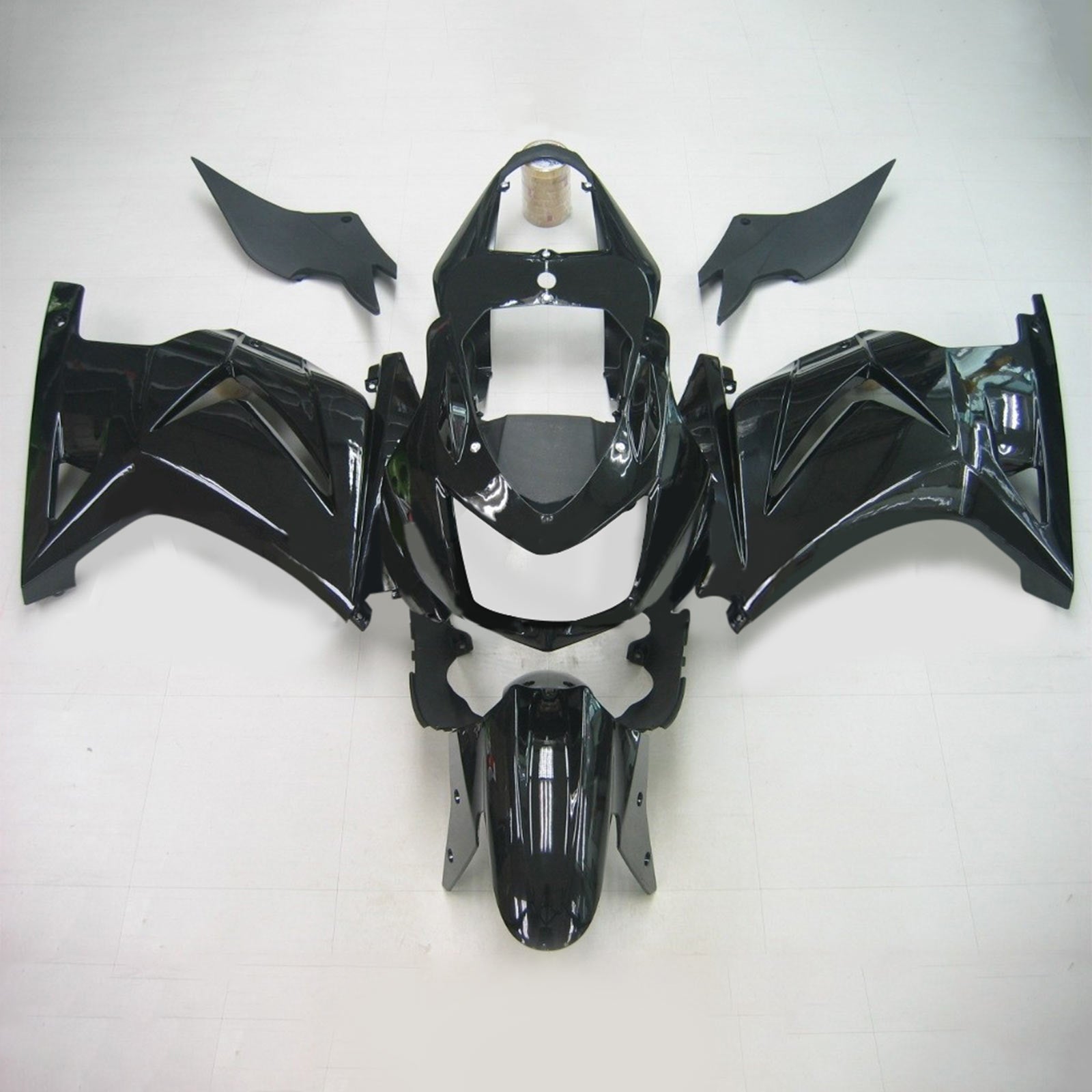 2008-2012 KAWASAKI EX250/NINJA250 KIT DE FAFORMAÇÃO DE INFEÇÃO ABS PLÁSTICA