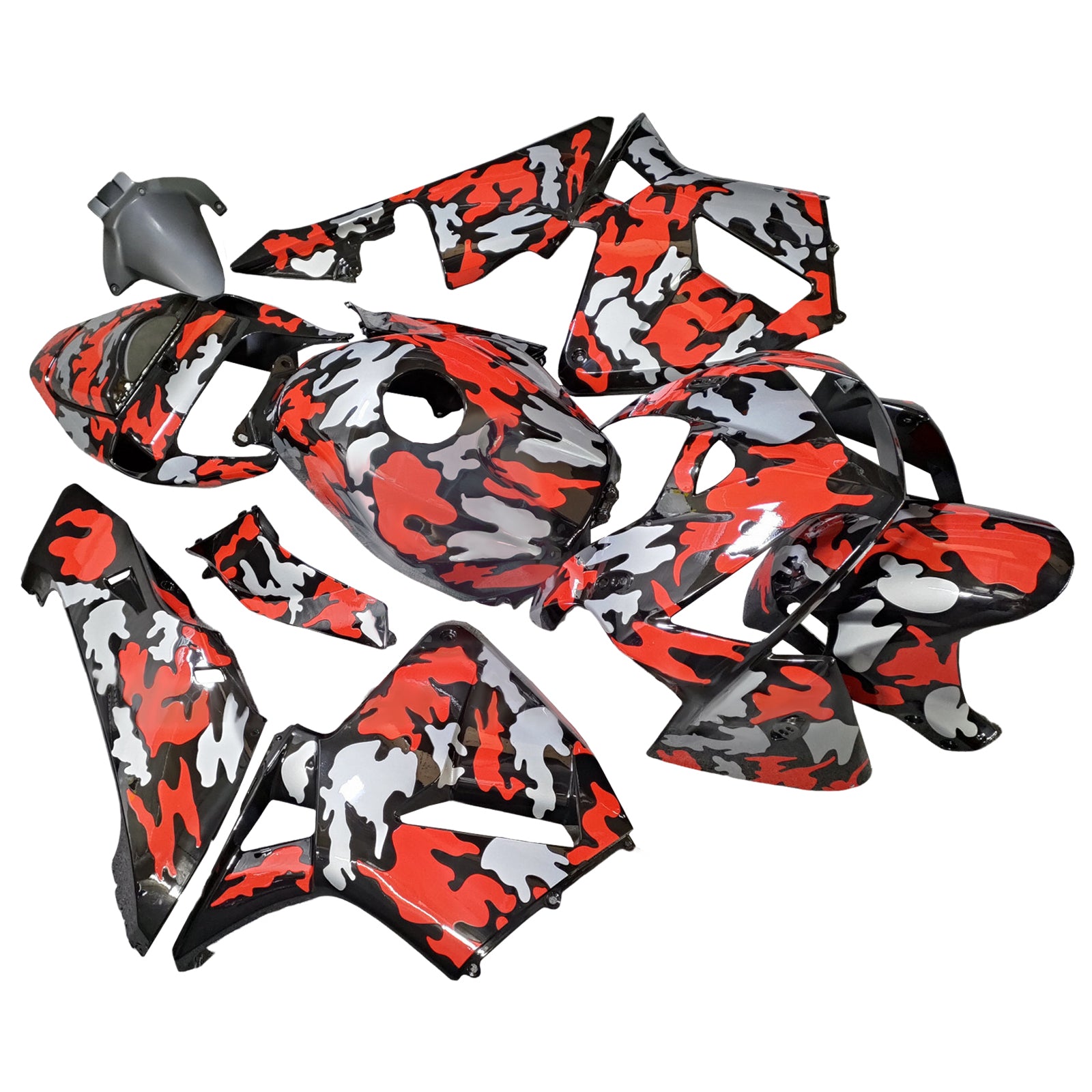 Injektionsmässa Kit Bodywork Plastic ABS för Honda CBR600RR 2005-2006 F5