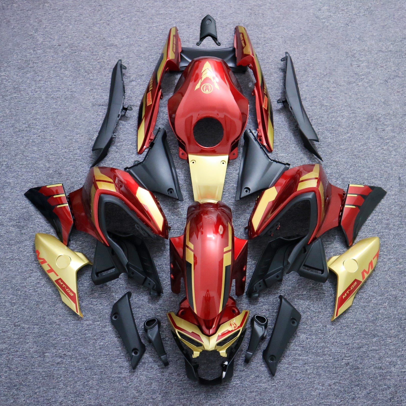 Injection Fairing Kit Bodywork fit For Yamaha MT-03 2021-2024