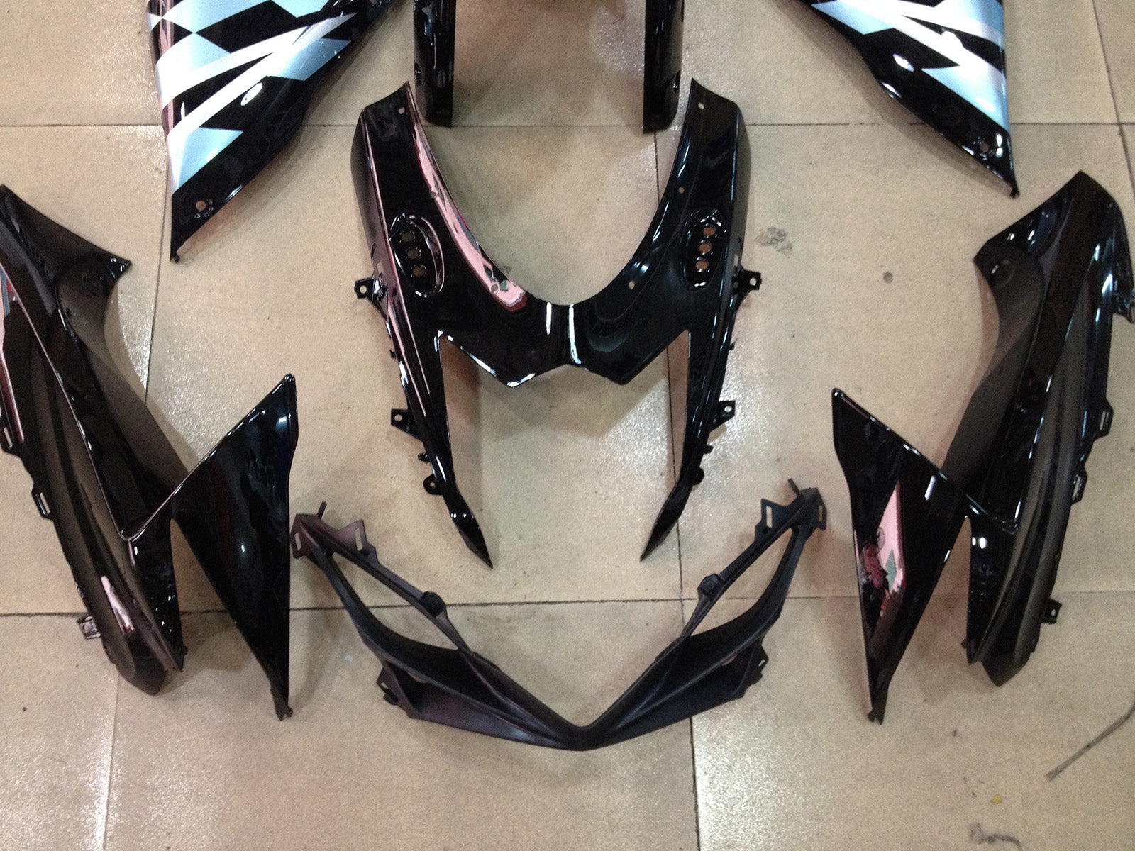 2011-2024 Suzuki GSXR 600/750 K11 Injection Fairing Kit Bodywork Plastic ABS