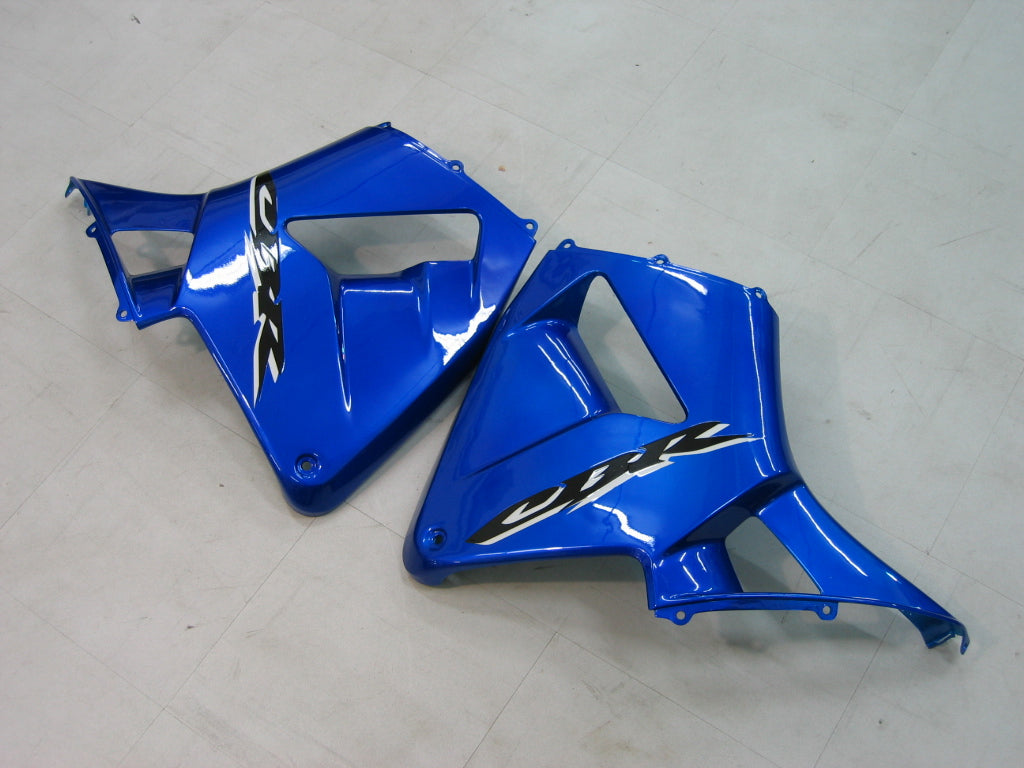 2005-2006 CBR600RR Bodywork Fairing Blue ABS Injection Molded Plastics Set Generic