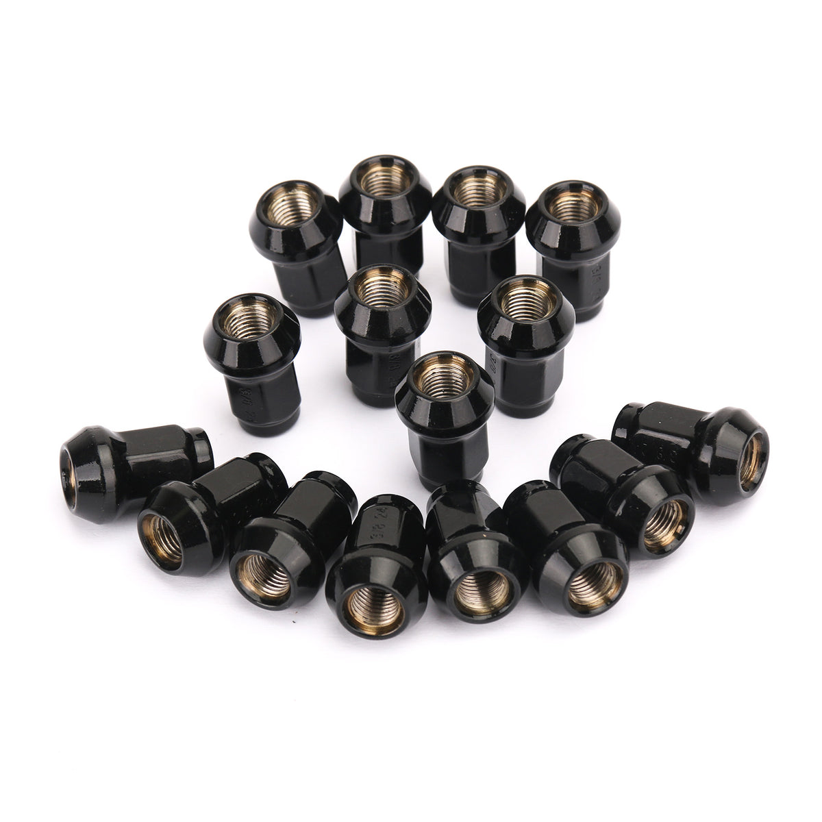 2013-2014 Polaris Ranger 900 XP EPS Browning LE Areyourshop 16 Pack Black 3/8"-24 Tapered Lug Nuts Generic
