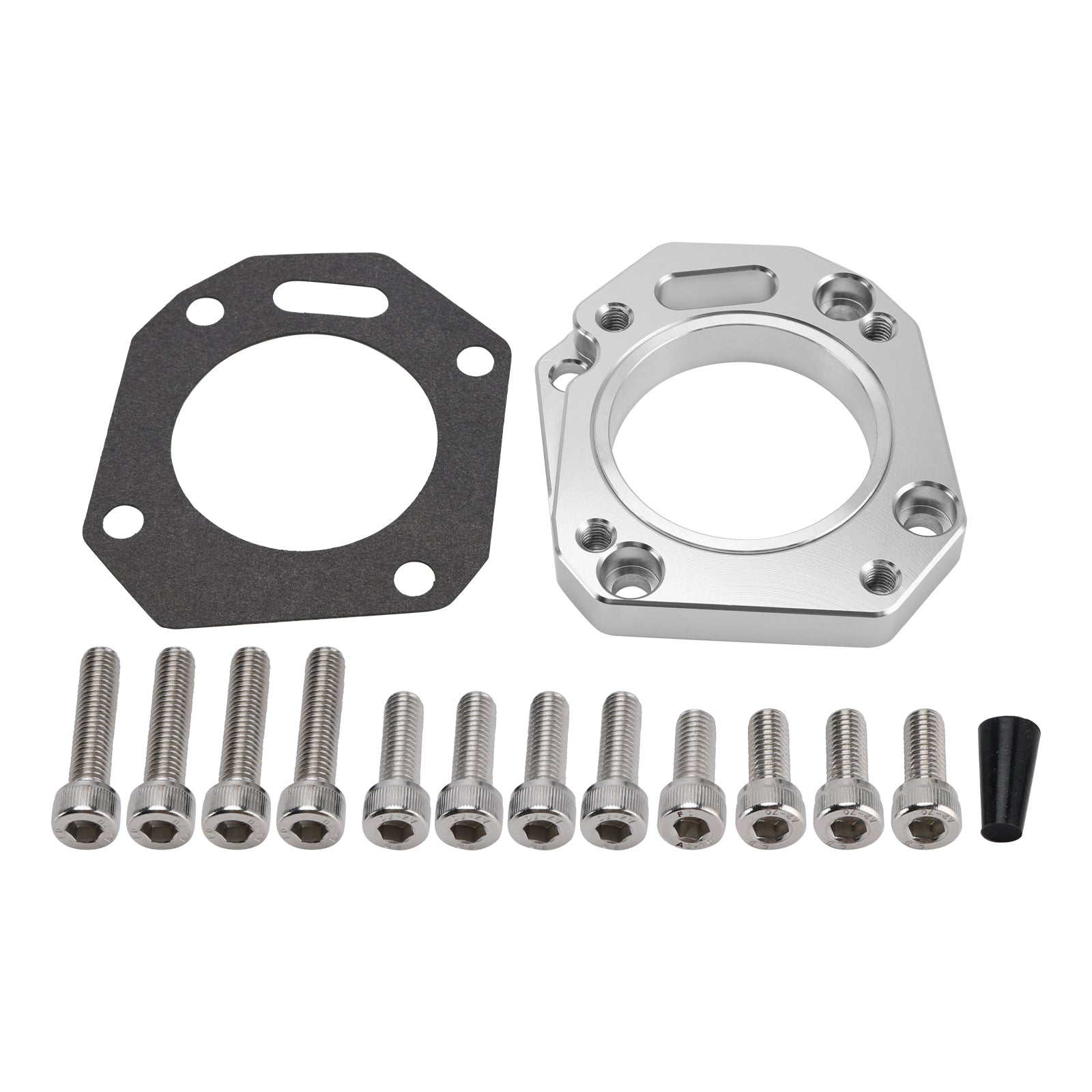 RBC/RRC Manifold Flange Dual Throttle Body Adapter 62mm 70mm For K20A K20A2 K20A3