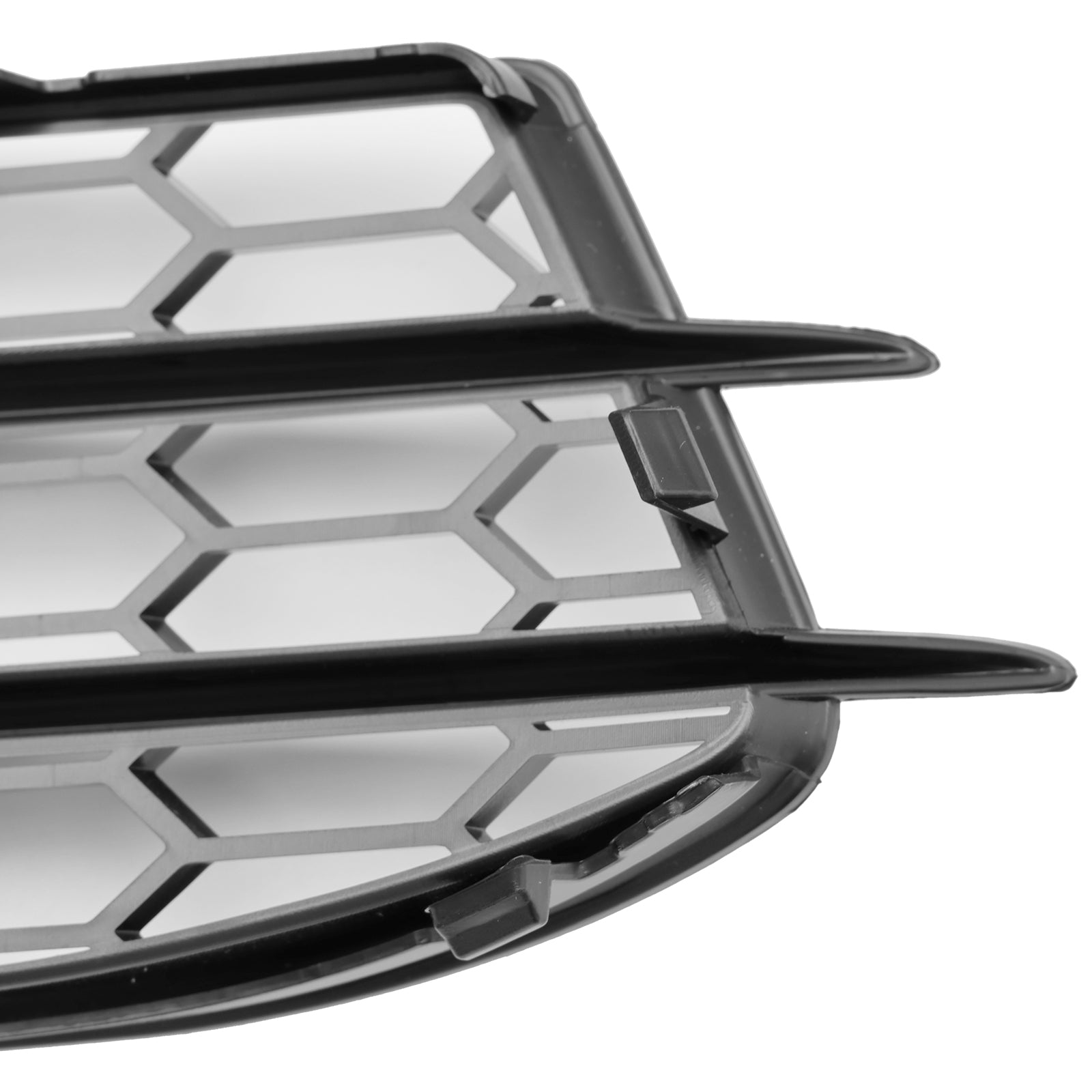 2009-2012 Audi A3 8P S-Line Honeycomb Front Bumper Fog Light Grille Cover