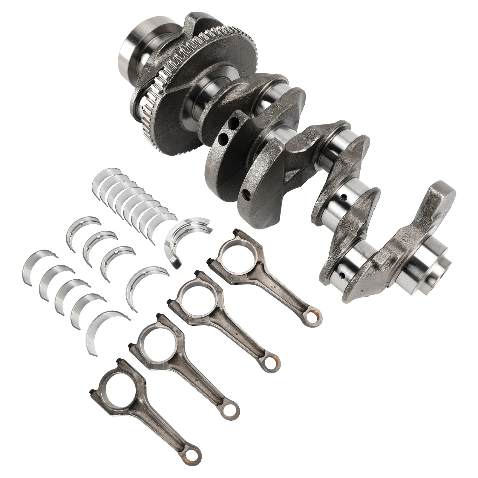 Virabrequim do motor principal & Rolamentos de biela para BMW 2.0L N42B20A N43B20A N46B20
