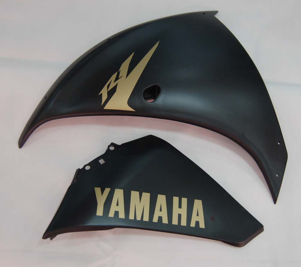 2009-2011 Yamaha YZF-R1 Noir Mat Carénages De Course Générique