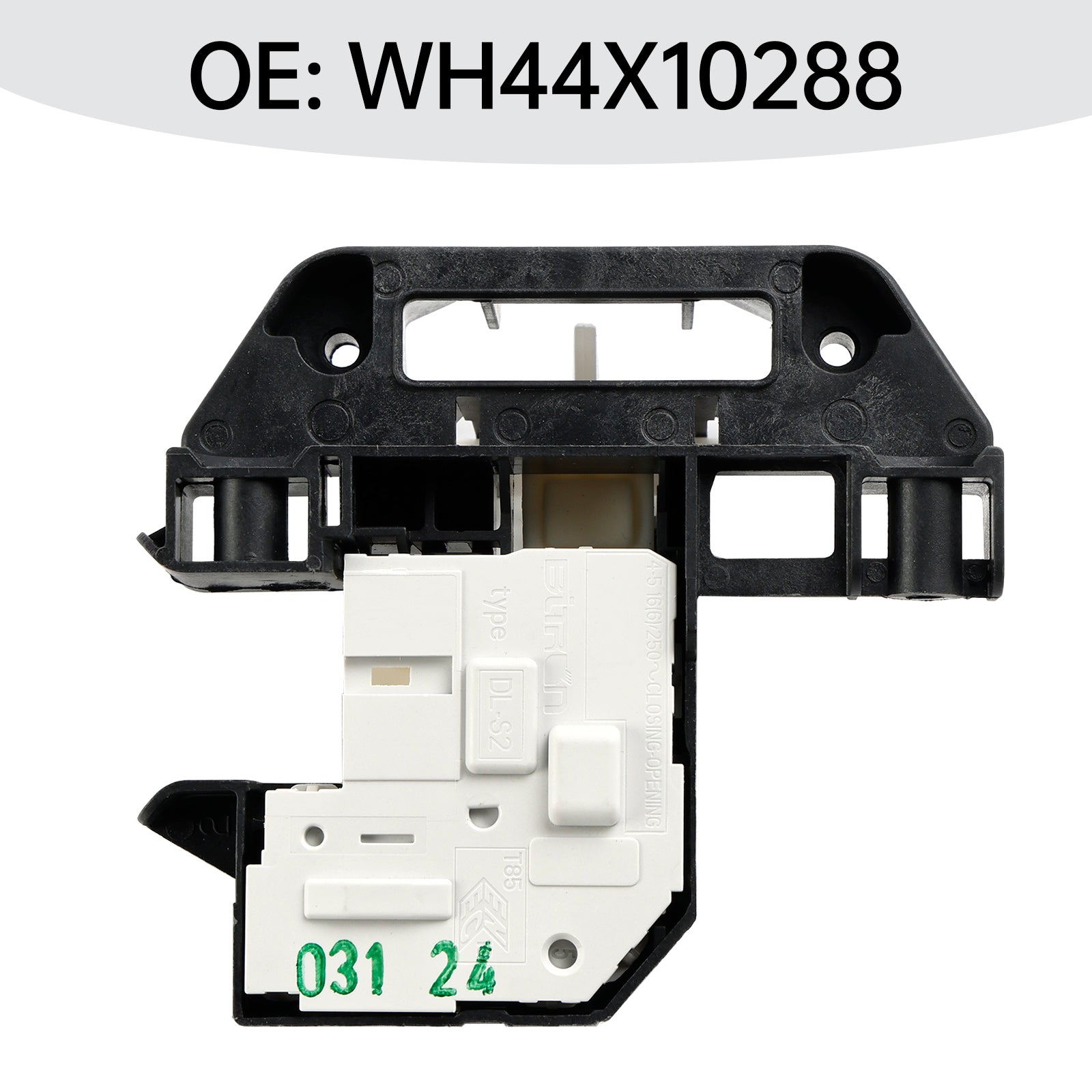 WH44X10288 Washing Machine Lid Lock Switch Replacement for GE 1974376 AH3496878